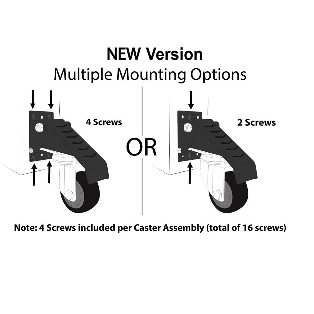 4pcs-Upgrade-Heavy-Duty-Workbench-Caster-Kit-660LBS-Woodworking-Table-Wheel-Set-1541326-9
