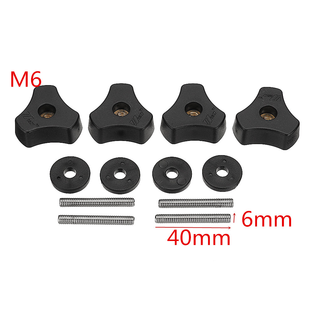 4pcs-Woodworking-Tool-Accessory-Quick-Action-Hold-Down-Clamp-Handle-Nut-for-T-Slot-T-Tracks-1864847-9