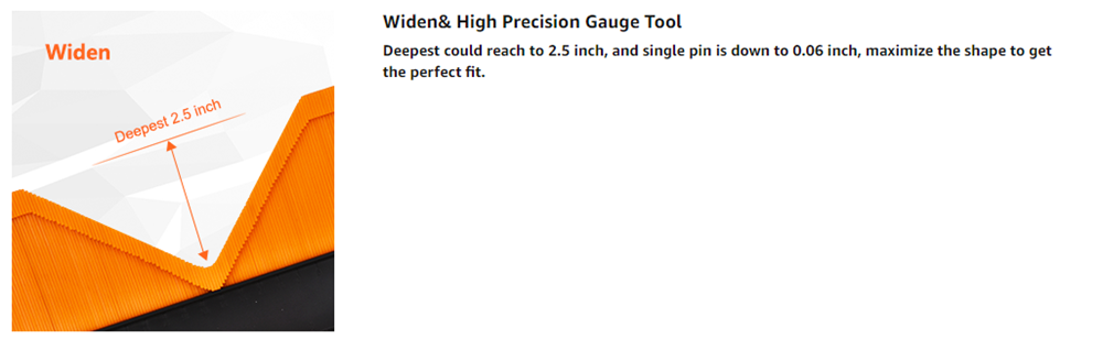 5-or-10-Inch-Metal-Self-Locking-Type-Contour-Gauge-Wider-60mm-Depth-ABS-Profile-Gauge-Shape-Duplicat-1704227-11