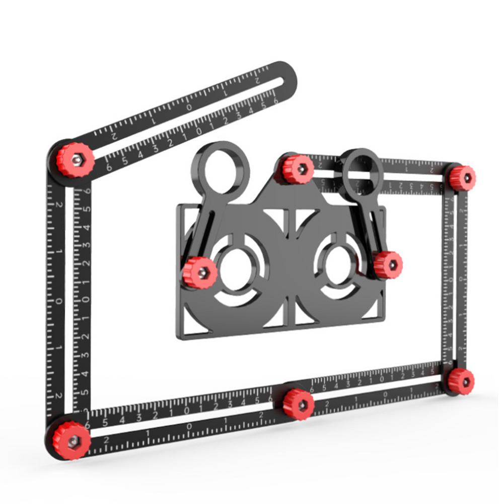 612-Folding-Aluminium-Alloy-Angle-Ruler-Finder-Template-Tool-Multi-Angle-Measuring-Ruler-Corner-Posi-1877653-1