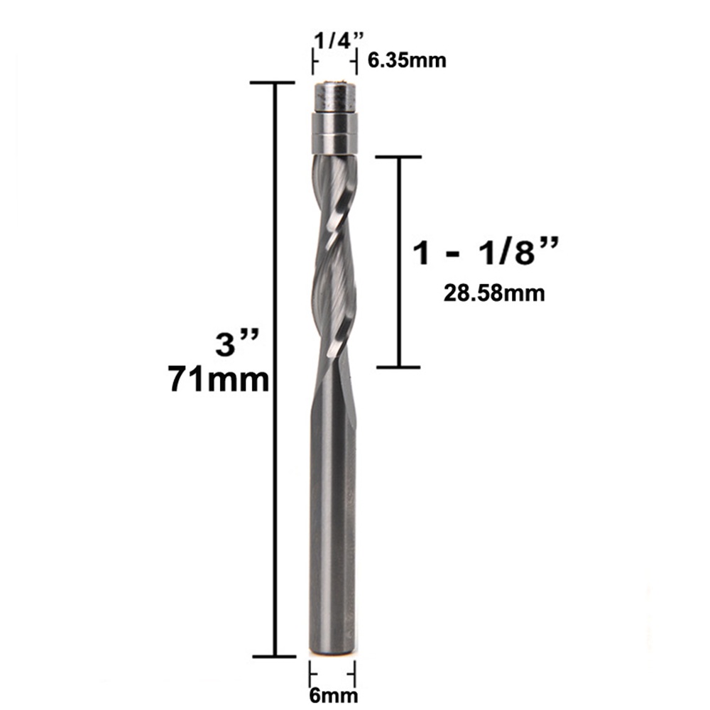 6mm-14-Inch-Shank-Milling-Cutter-Solid-Carbide-Tipped-Cutter-End-Mill-CNC-Router-Bit-Woodworking-Too-1901877-2