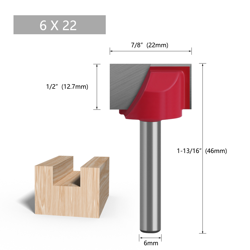 6pcs-6mm-Carbon-steel-Router-Bit-Shank-Surface-Planing-Bottom-Cleaning-Wood-Milling-CNC-Cutter-Engra-1927159-5