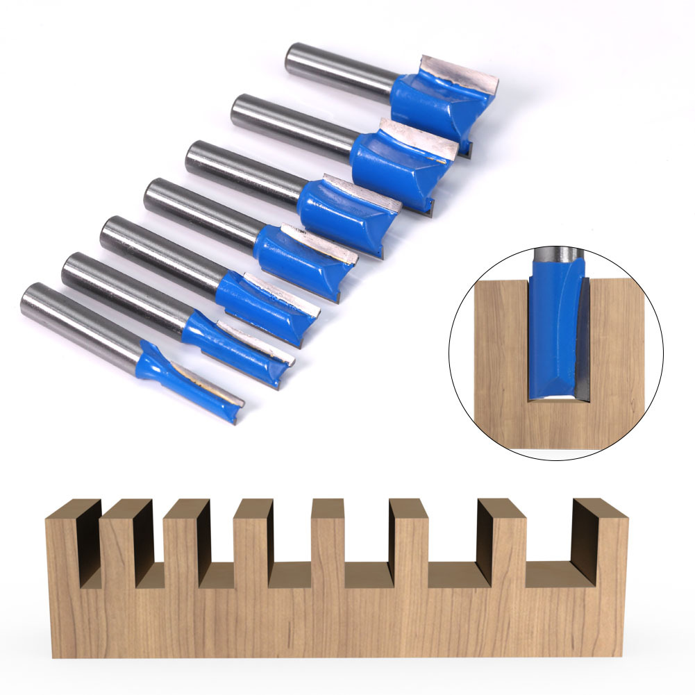 8mm-Shank-Straight-Woodworking-Router-Bit-Set-Carpenter-Milling-Cutter-5681012141820mm-Cutting-Diame-1768731-2