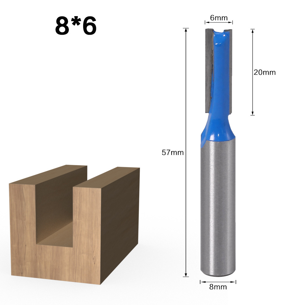 8mm-Shank-Straight-Woodworking-Router-Bit-Set-Carpenter-Milling-Cutter-5681012141820mm-Cutting-Diame-1768731-4