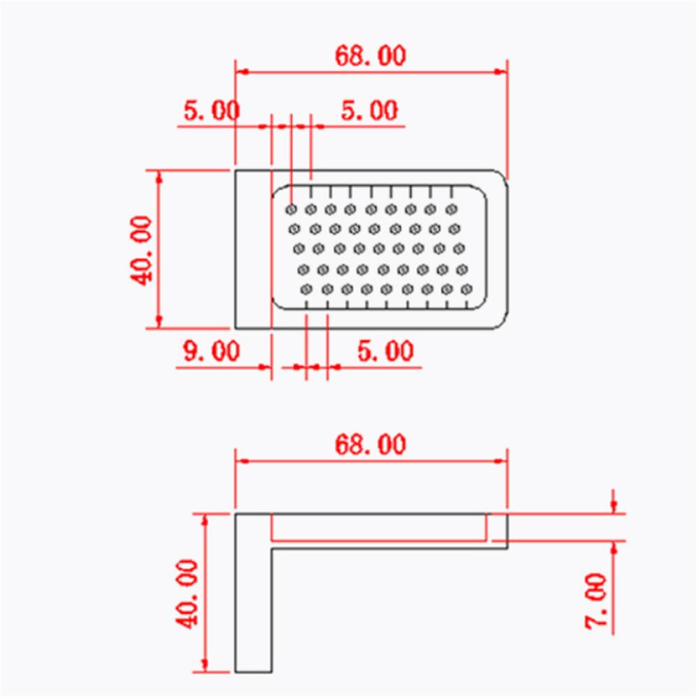 Aluminium-Alloy-T50-Hole-Positioning-Metric-Measuring-Ruler-Mini-Scriber-Woodworking-Tool-1421068-8