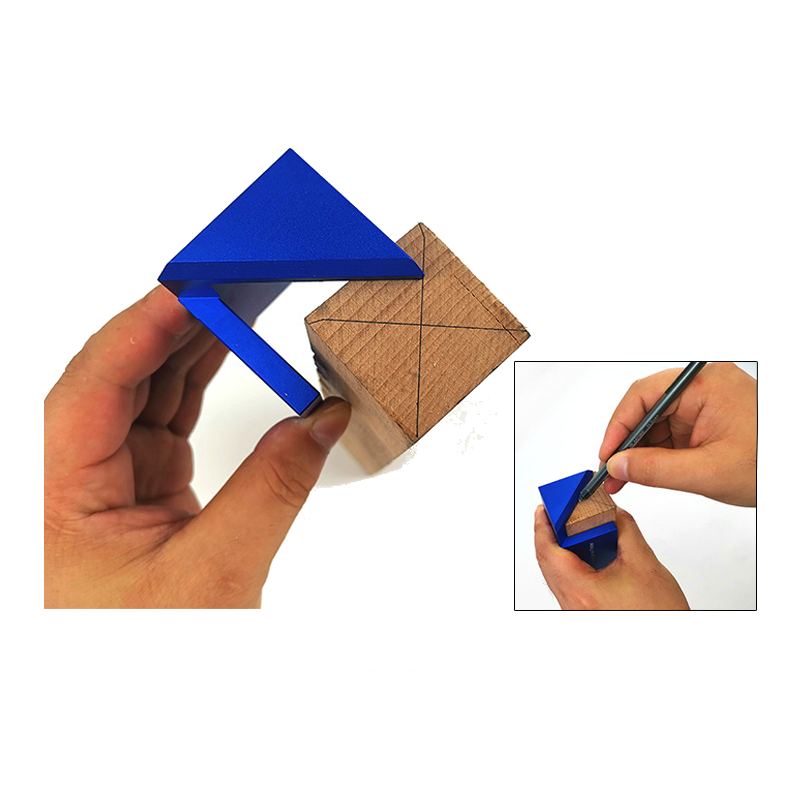 Aluminum-Alloy-Wood-Pen-Blank-Center-Finder-Woodworking-45-Degree-Angle-Line-Caliber-Ruler-Measuring-1542791-10