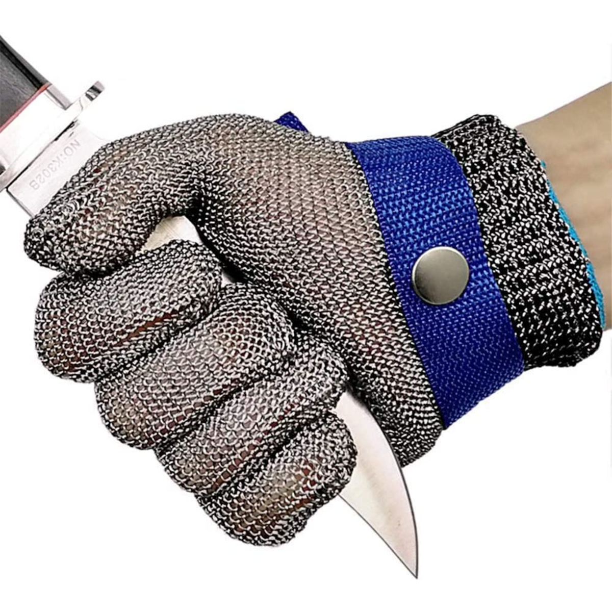 Cut-proof-Resistant-Gloves-Stainless-Steel-Wire-Mesh-Gloves-for-Carpentry-Butcher-Tailor-Operation-G-1796841-2