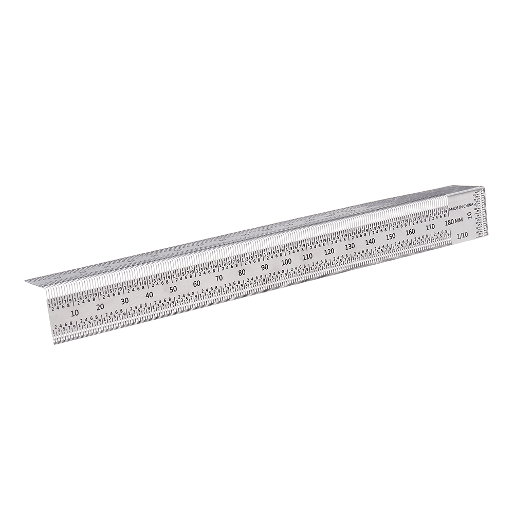 Drillpro-180mm-Stainless-Steel-Precision-Bend-Ruler-Woodworking-90-Degree-Square-Marking-Ruler-Carpe-1601315-3