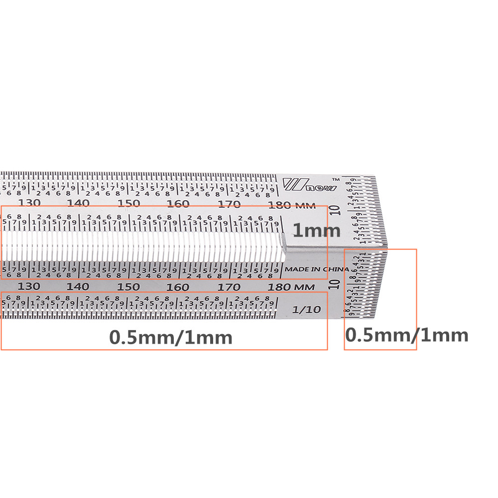 Drillpro-180mm-Stainless-Steel-Precision-Bend-Ruler-Woodworking-90-Degree-Square-Marking-Ruler-Carpe-1601315-8