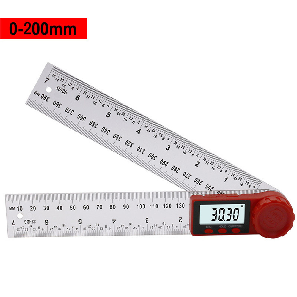 Drillpro-2-in-1-200300mm-Transparent-Digital-Angle-Ruler-360deg-LCD-Display-Inclinometer-Electron-Go-1582895-3