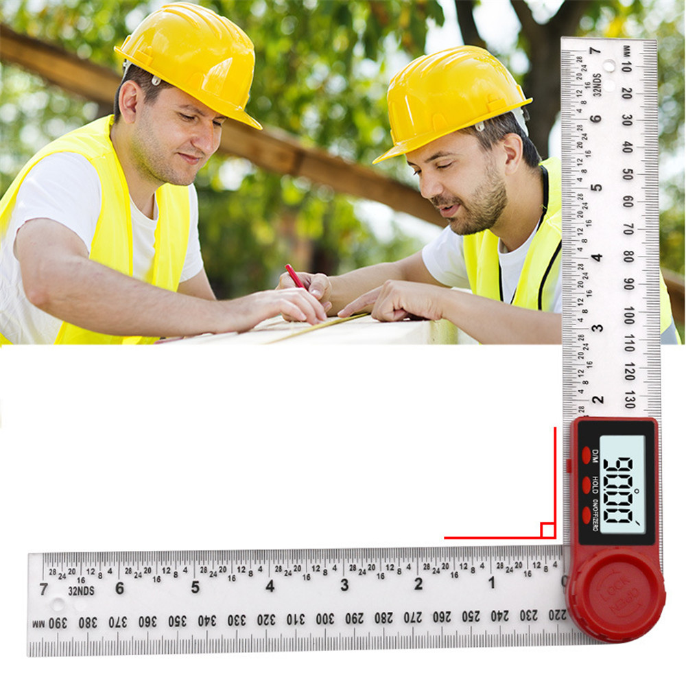 Drillpro-2-in-1-200300mm-Transparent-Digital-Angle-Ruler-360deg-LCD-Display-Inclinometer-Electron-Go-1582895-4