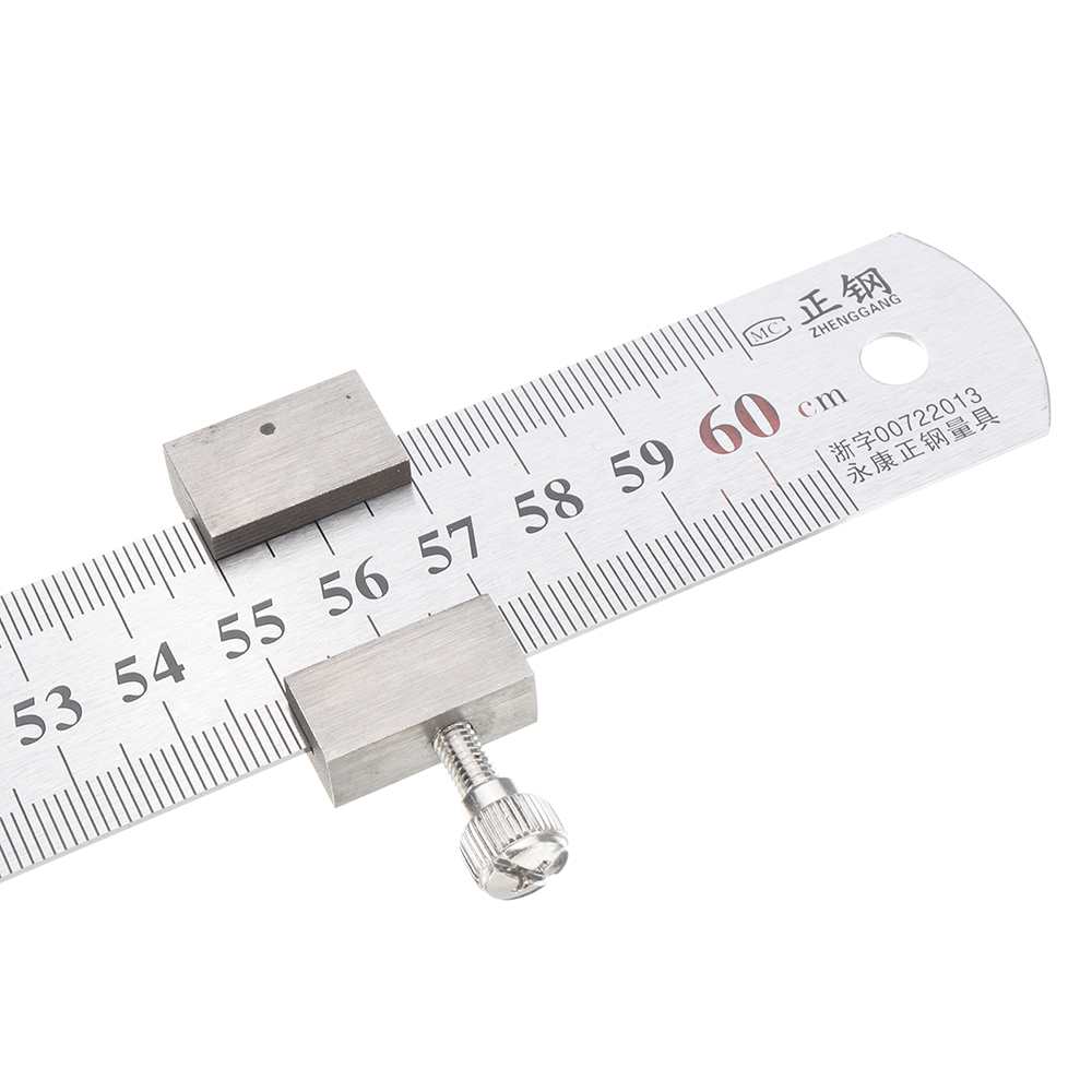 Drillpro-28mm-Width-Stainless-Steel-Straight-Ruler-5060cm-Length-With-Locking-Stop-for-Woodworking-1560495-5