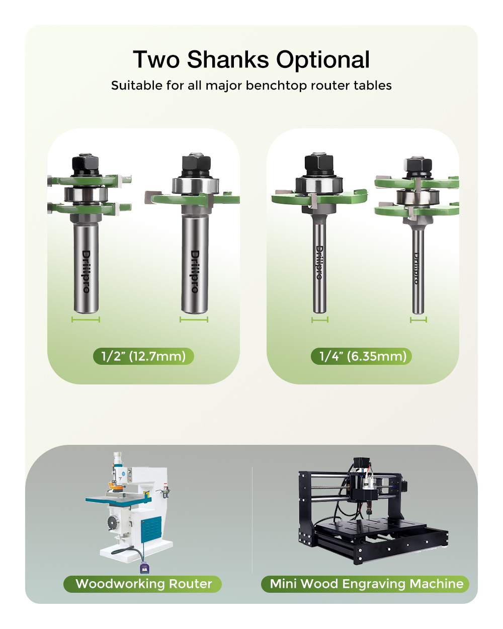 Drillpro-2pcs-12-or-14-inch-Shank-Tongue-and-Grooving-Router-Bit-Set-3-Tooth-T-Shape-Adjustable-Mill-1850985-3