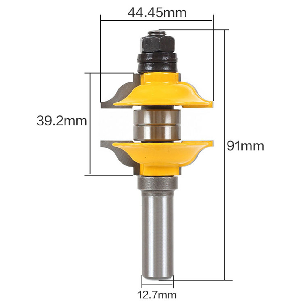 Drillpro-3pcs-12-Inch-Shank-Entrance-Rod-and-Ogee-Router-Bit-Inner-Door-Assorted-R--S-Router-Bit-Woo-1425737-3