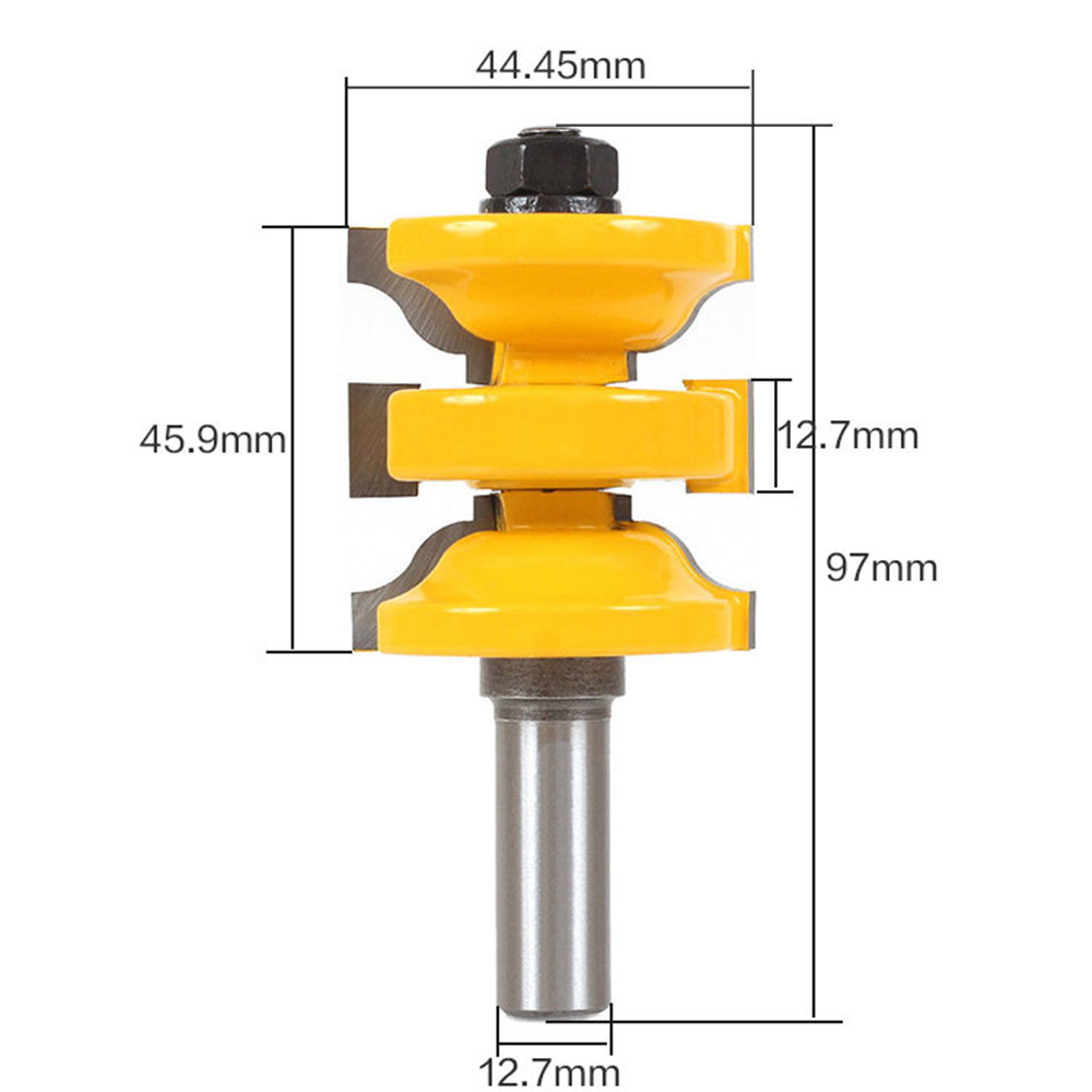 Drillpro-3pcs-12-Inch-Shank-Entrance-Rod-and-Ogee-Router-Bit-Inner-Door-Assorted-R--S-Router-Bit-Woo-1425737-4