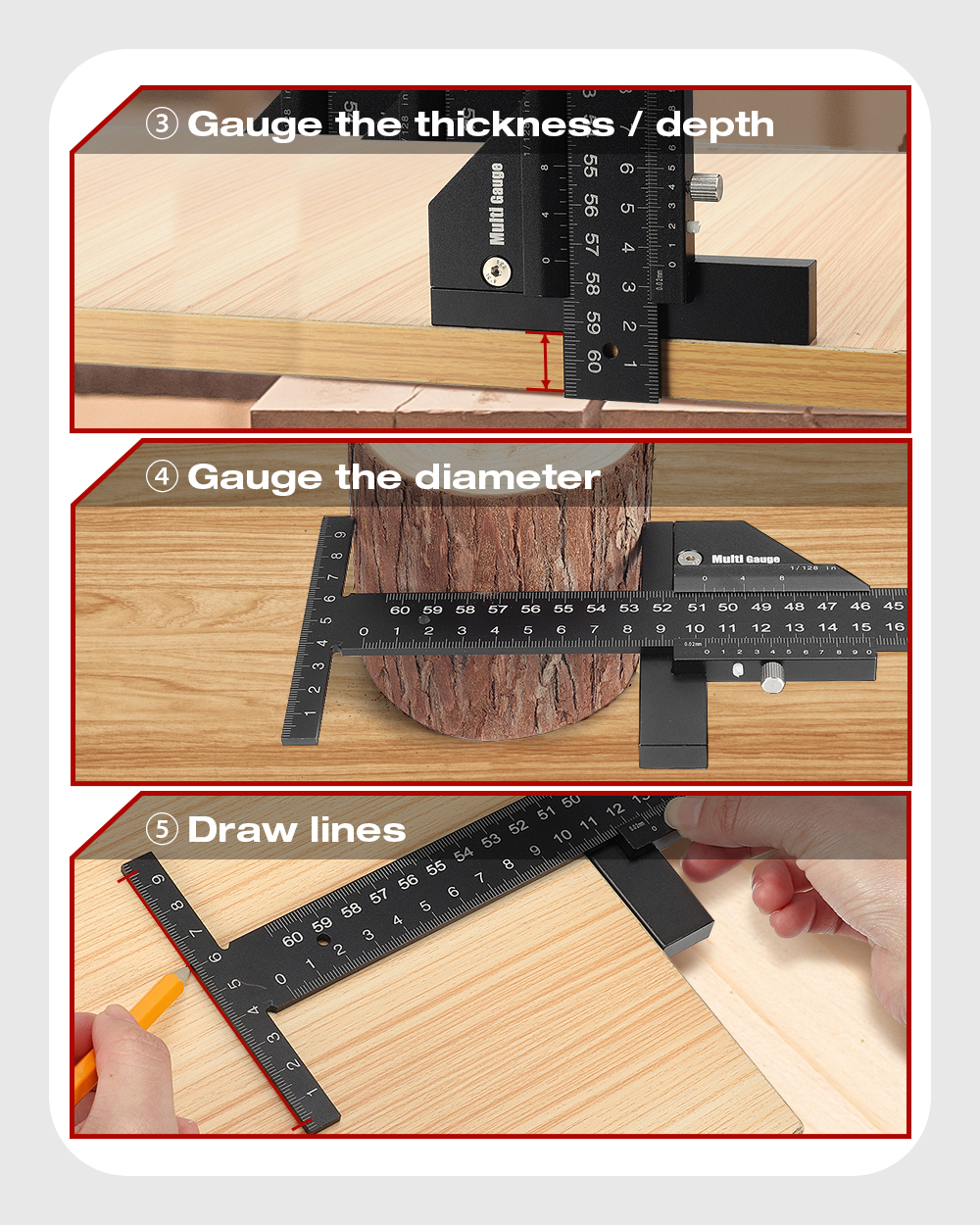 Drillpro-600mm-Inch-and-MM-Woodworking-Scriber-Gauge-Precision-Woodworking-Ruler-Measurement-Marking-1923311-5