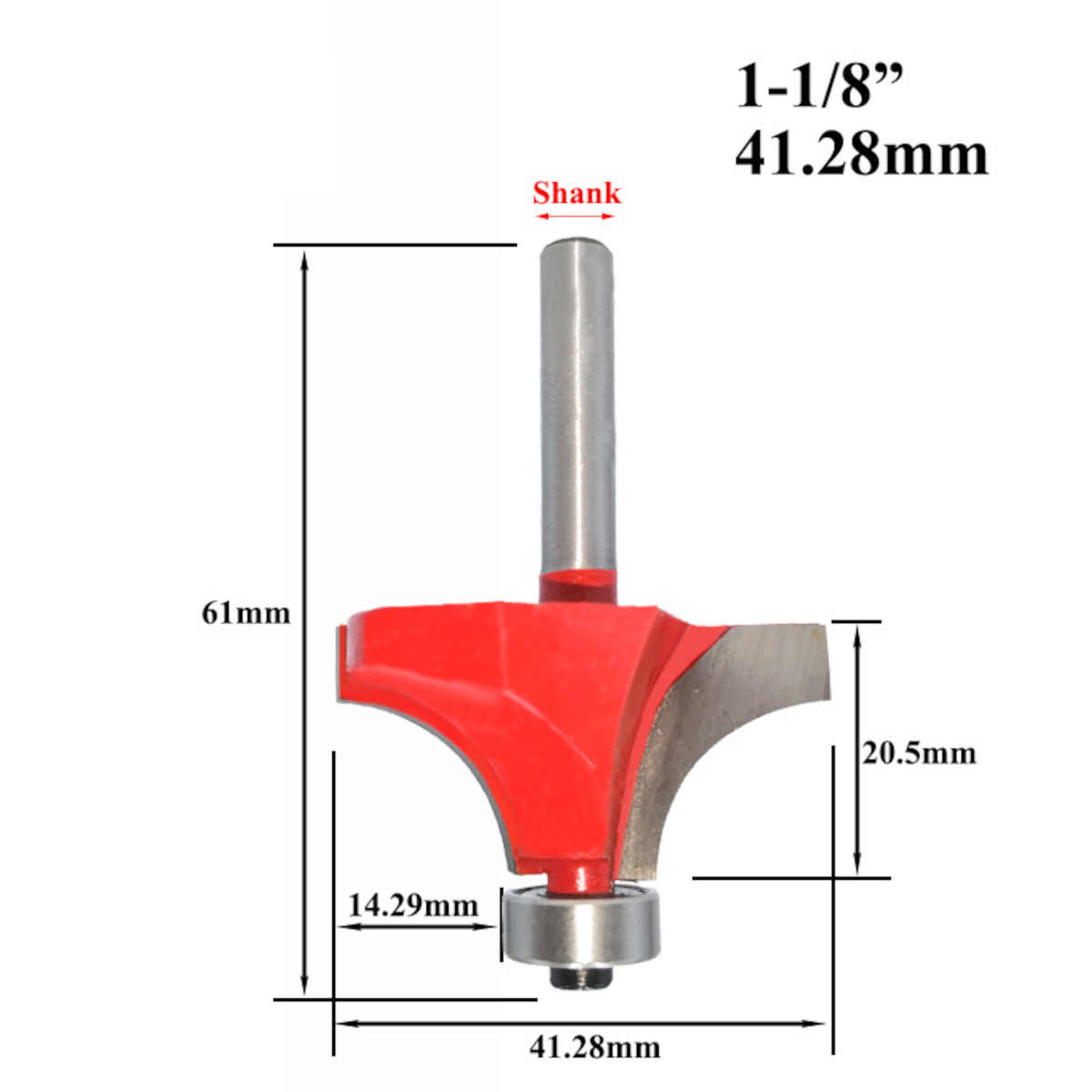 Drillpro-6mm-Shank-Corner-Round-Over-Router-Bit-with-Bearing-Cleaning-Flush-Milling-Cutter-for-Wood--1785858-11