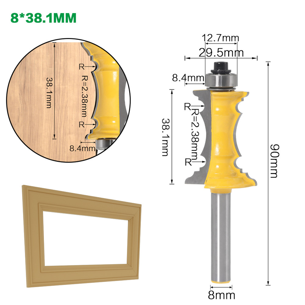 Drillpro-8mm-Shank-38mm-64mm-Miter-Frame-Molding-Router-Bit-Line-knife-Door-knife-Tenon-Cutter-for-W-1729541-3