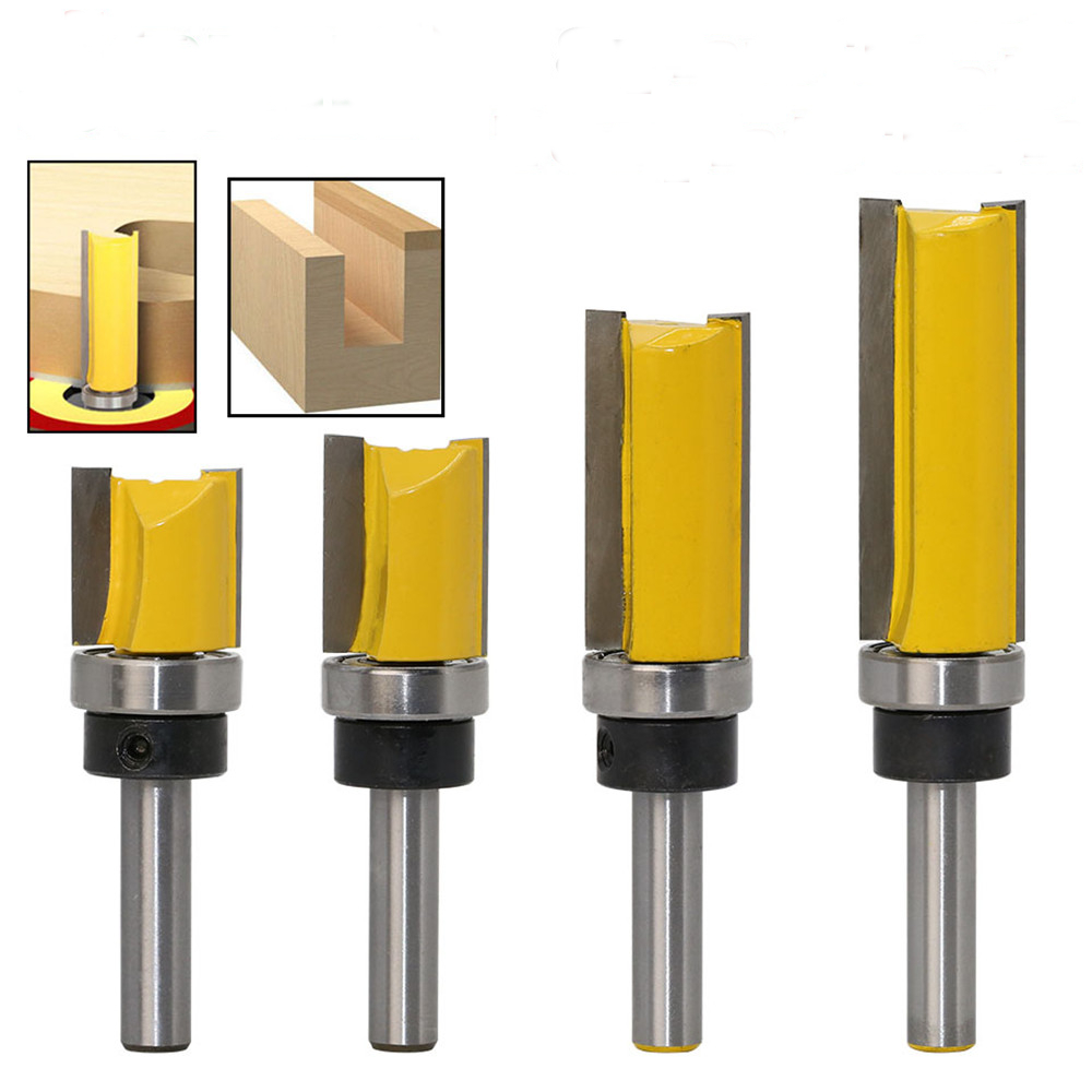 Drillpro-8mm-Shank-Template-Trim-Hinge-Mortising-Router-Bit-Bearing-Straight-End-Mill-Trimmer-Cleani-1725205-1