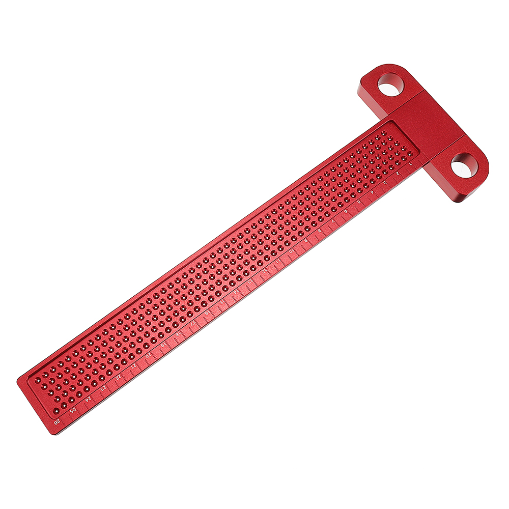 Drillpro-Aluminium-Alloy-T-260-Hole-Positioning-Metric-Measuring-Ruler-260mm-Precision-Marking-T-Rul-1420453-2