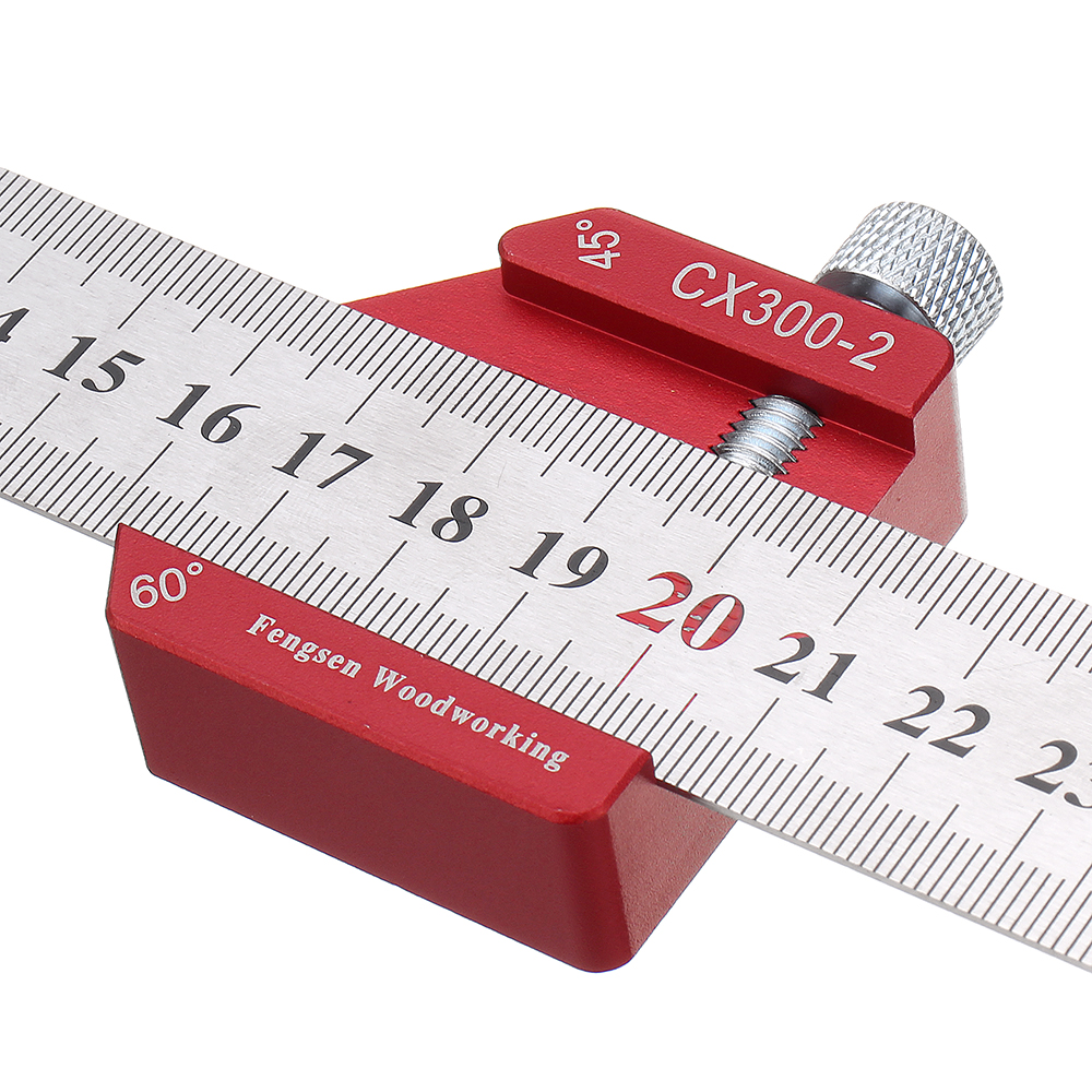 Drillpro-CX300-2-Adjustable-4590-Degree-Metric-and-Inch-Line-Scribe-Ruler-Positioning-Measuring-Rule-1595696-8