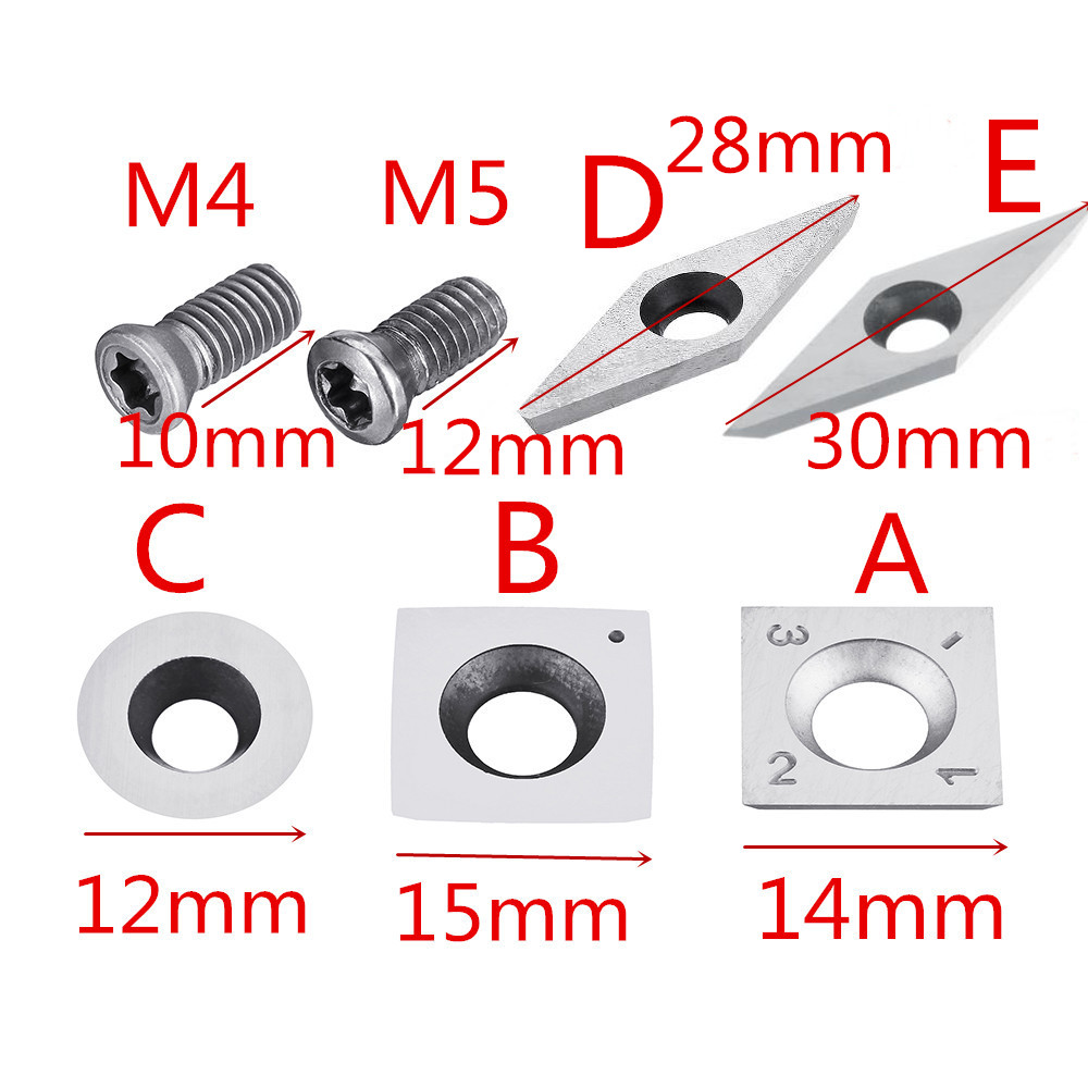 Drillpro-Wood-Carbide-Insert-Milling-Cutter-Torx-Screws-For-Wood-Turning-Tool-Woodworking-1379114-2