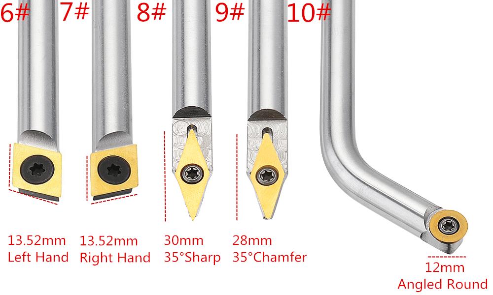 Drillpro-Wood-Turning-Tool-with-Titanium-Coated-Wood-Carbide-Insert-Cutter-Round-Shank-Woodworking-T-1443132-4