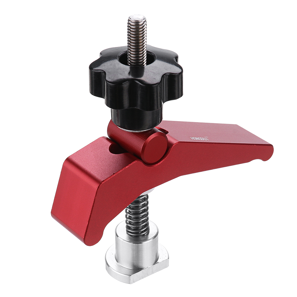 HONGDUI-2-Pcs-Red-Quick-Acting-Hold-Down-Clamp-Aluminum-Alloy-T-Slot-T-Track-Clamp-Set-Woodworking-T-1776199-4
