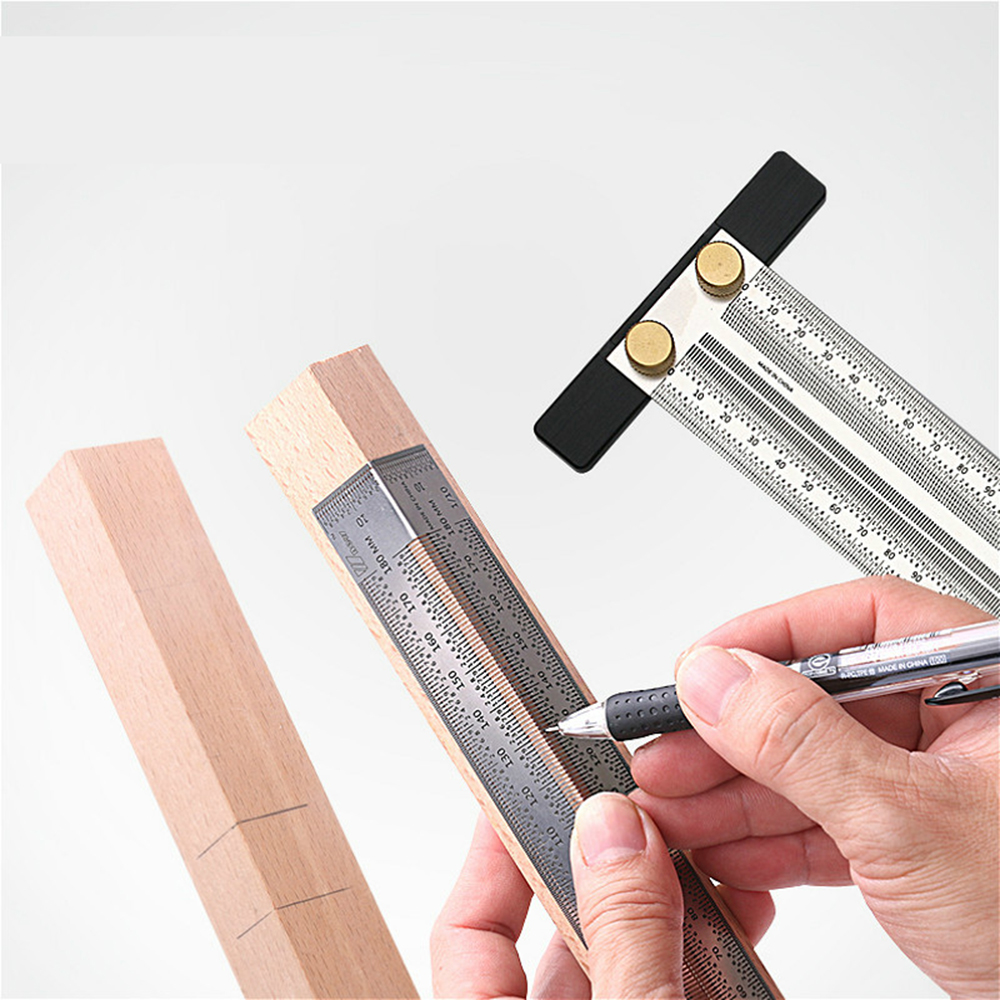 High-precision-Scale-Ruler-T-type-Hole-Ruler-Stainless-Woodworking-Scribing-Mark-1741518-3