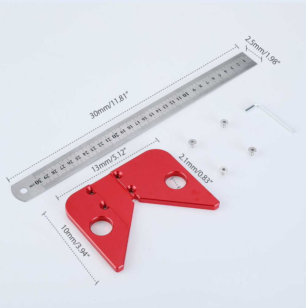 Woodworking-Center-Scriber-45-Degrees-Angle-Line-Caliber-Ruler-Wood-Measuring-Scribe-Tool-1430391-5