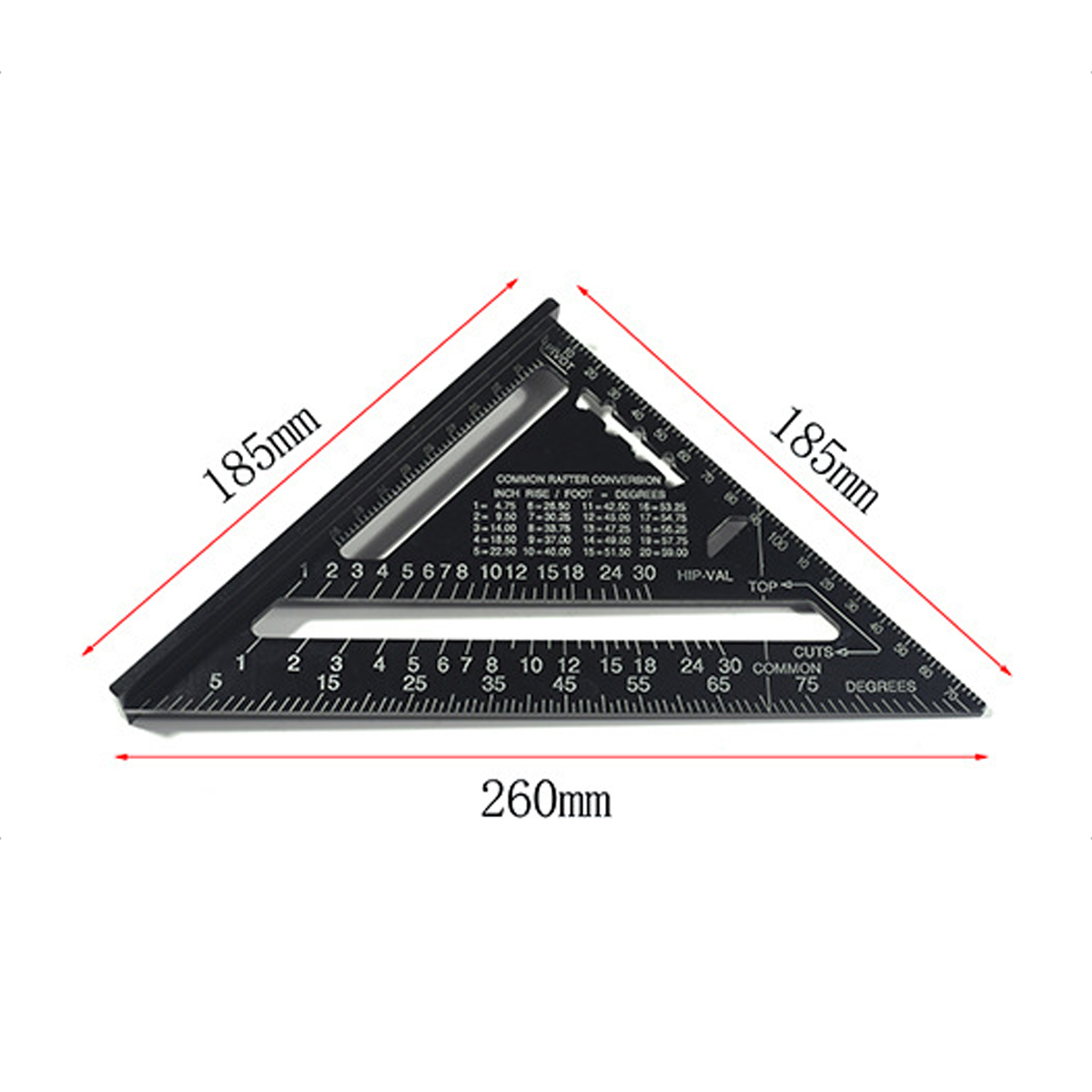 7-Inch-Aluminum-Triangle-Ruler-Square-Rafter-Angle-Miter-Protractor-Measuring-1512916-2