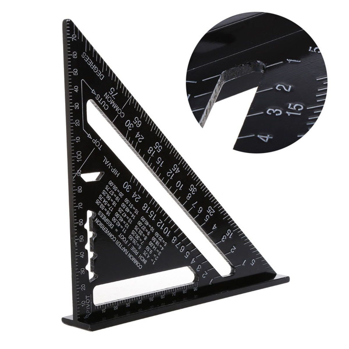 7-Inch-Aluminum-Triangle-Ruler-Square-Rafter-Angle-Miter-Protractor-Measuring-1512916-3