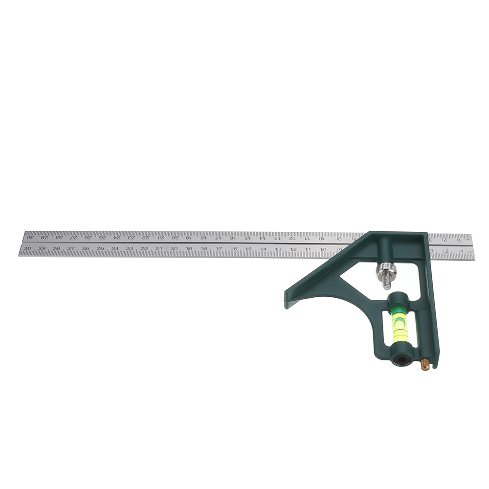 BERRYLION-300mm-Adjustable-Combination-Square-Angle-Ruler-4590-Degree-with-Bubble-Level-Multifunctio-1581150-4