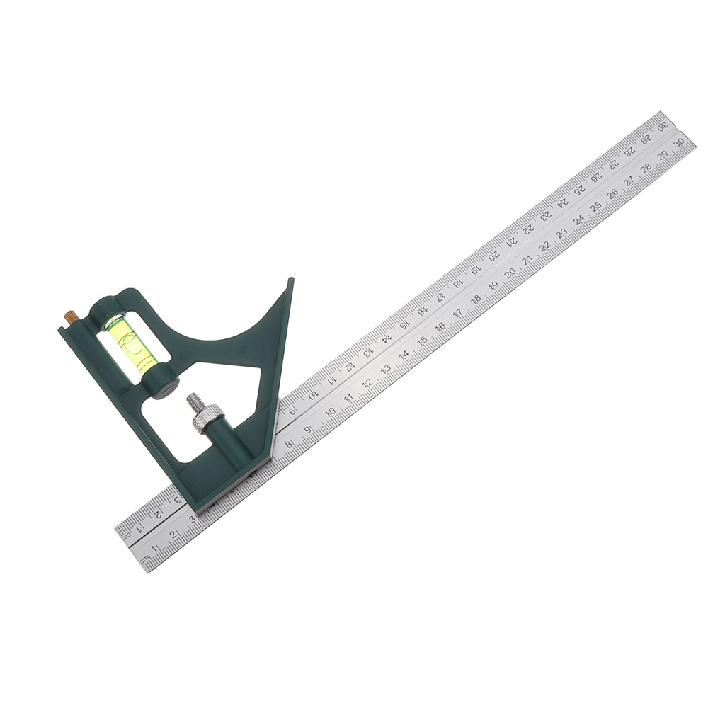 BERRYLION-300mm-Adjustable-Combination-Square-Angle-Ruler-4590-Degree-with-Bubble-Level-Multifunctio-1581150-5