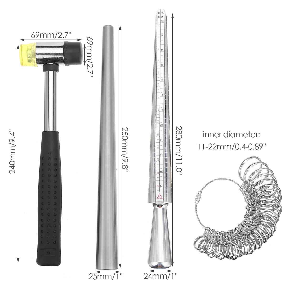 Jewelry-Measuring-Tool-Set-Alloy-Ring-Size-Stick-US-Code-Ring-Ruler-Hammer-Kit-1718557-16