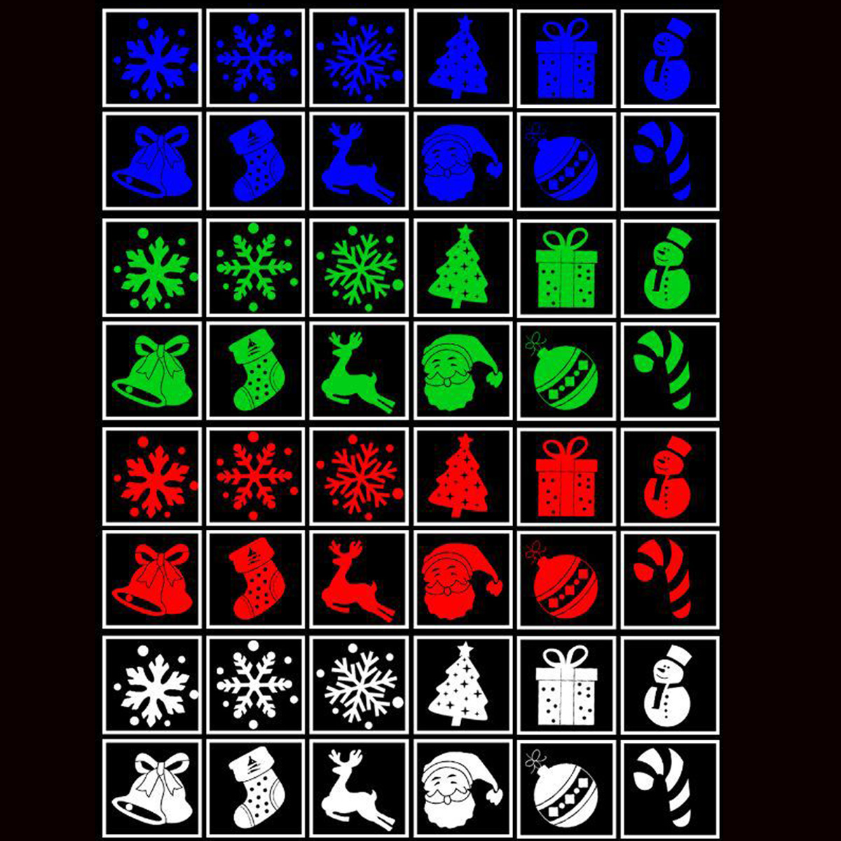 Christmas-12-Patterns-Flashlight-Projector-Lights-Garden-Decorative-Lamp-Light-Waterproof-Sparkling--1792180-3