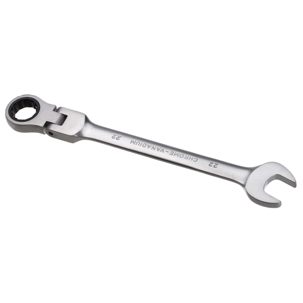 22mm-Metric-Chrome-Flexible-Head-Ratchet-Action-Wrench-Spanner-Nut-Tool-979826-2