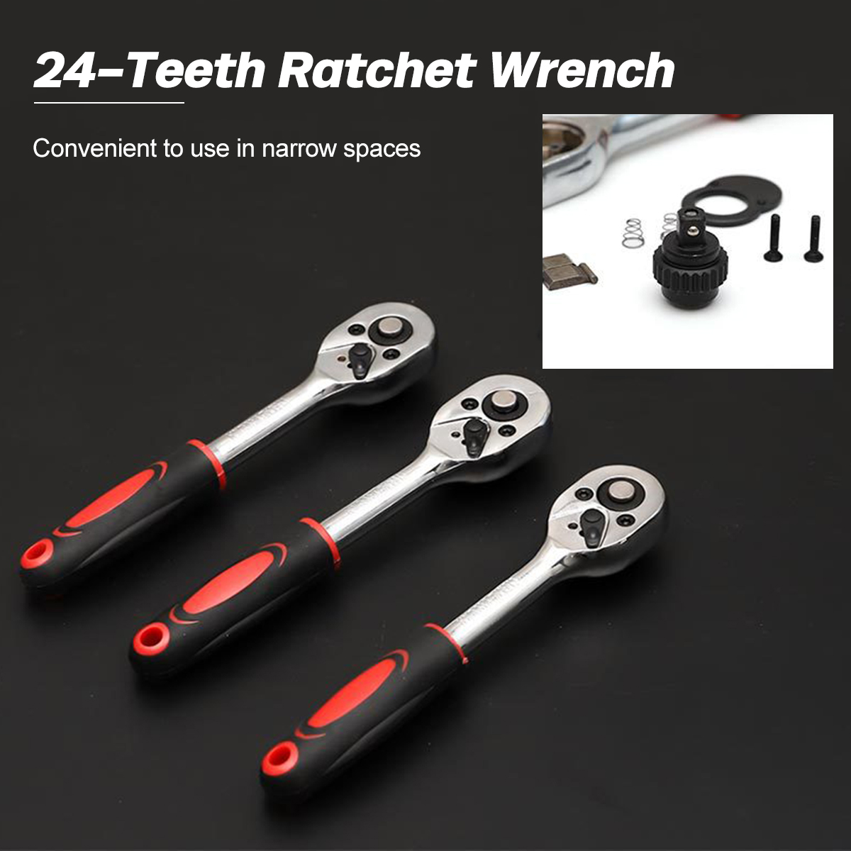 46Pcs-Car-Motorcycle-Repair-Tool-Deep-Socket-Ratchet-Wrench-Screwdriver-Head-Set-Tools-1734943-5