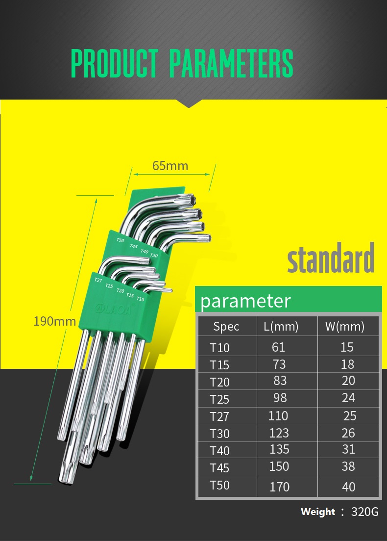 LAOA-Inner-Spline-Allen-Key-with-Middle-Hole-Wrench-Set-Torx-Screwdriver-Hand-Tool-Star-Wrench-1805260-2