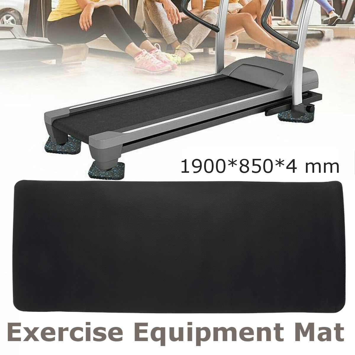 19085cm-Exercise-Mat-Non-slip-Pilates-Gym-Yoga-Treadmill-Bike-Protect-Floor-Walking-Pad-Mat-1636127-2