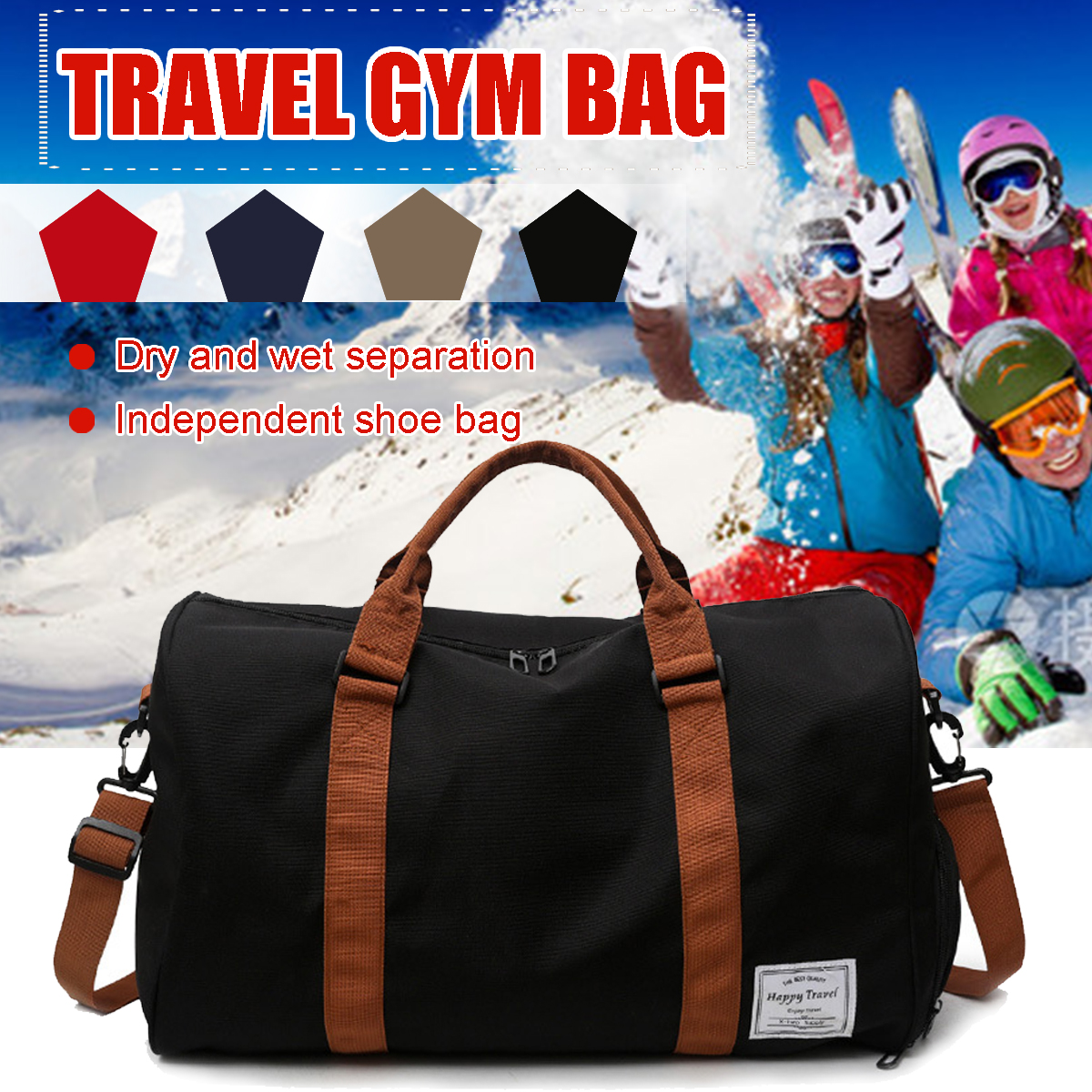 Folding-Travel-Luggage-Bag-Dry-Wet-Separation-Shoe-Bag-Sports-Fitness-Gym-Handbag-Yoga-Bag-1603843-1