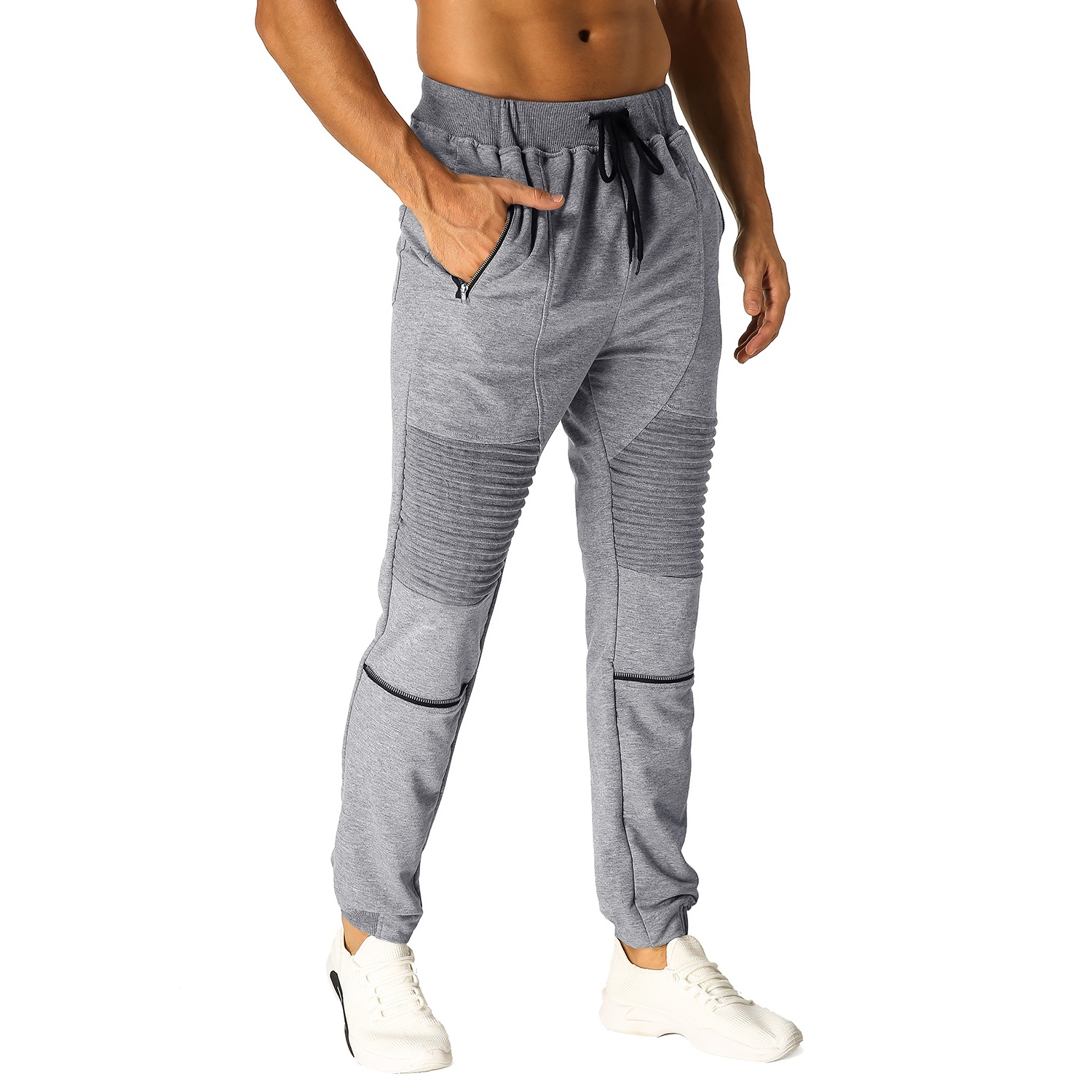Mens-Yoga-Fitness-Sports-Pants-Wearable-Breathable-Keep-Warm-Outdoor-Sports-Pants-1550391-5