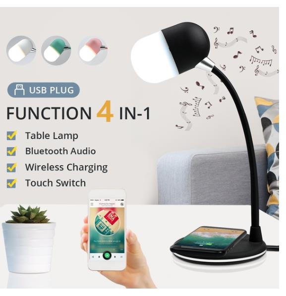 4-in-1-LED-Desk-Lamp-Wireless-Charging-3-Mode-Touch-Headset-With-bluetooth-HD-Music-Speaker-1460009-1