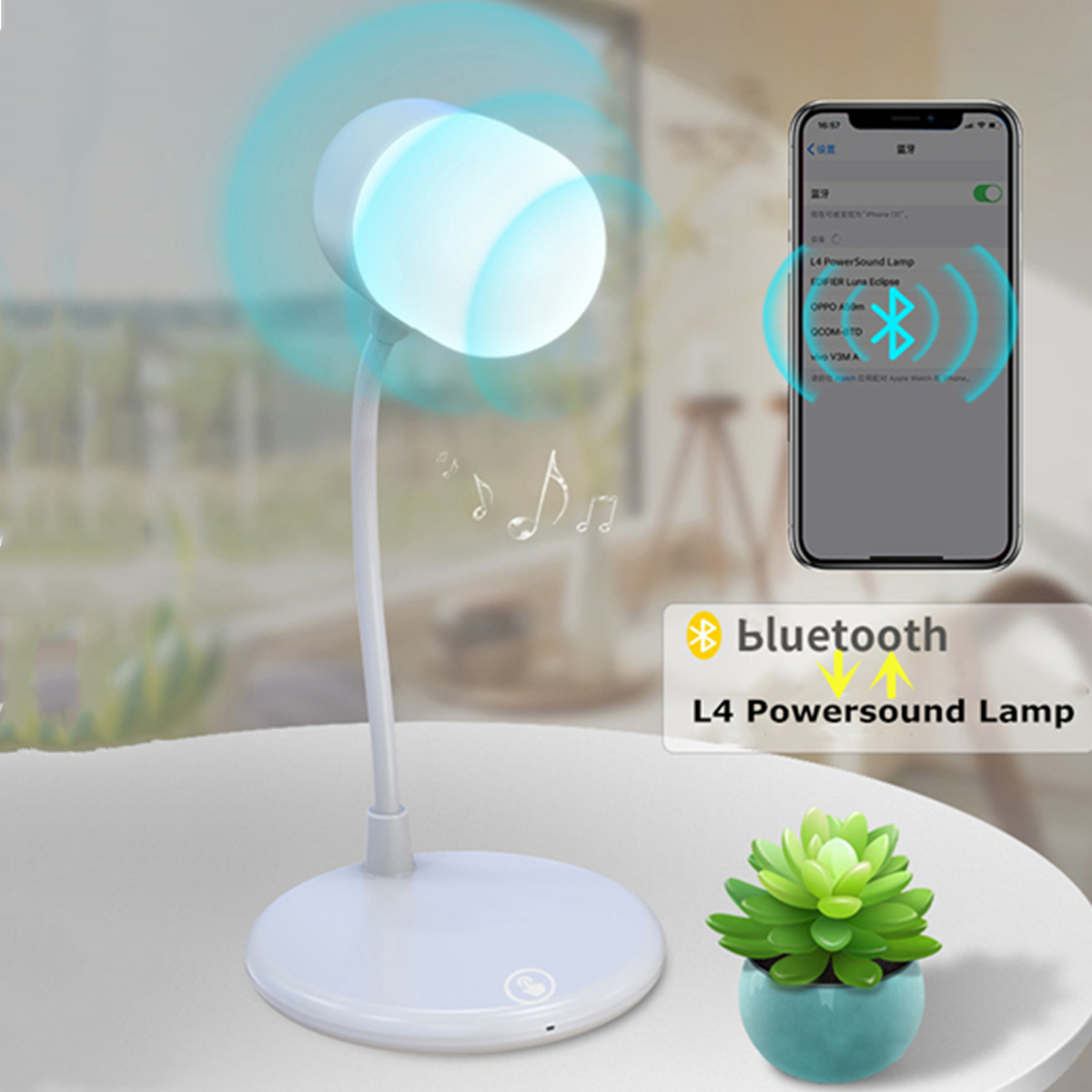 4-in-1-LED-Desk-Lamp-Wireless-Charging-3-Mode-Touch-Headset-With-bluetooth-HD-Music-Speaker-1460009-2