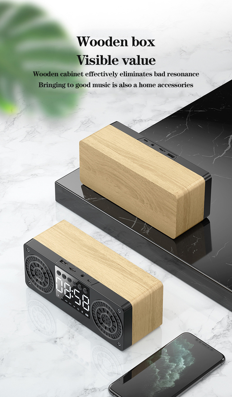 A10-Wooden-Portable-bluetooth-50-Speaker-Alarm-Clock-Wireless-Speakers-Support-TF-AUX-USB-FM-Radio-f-1702868-5