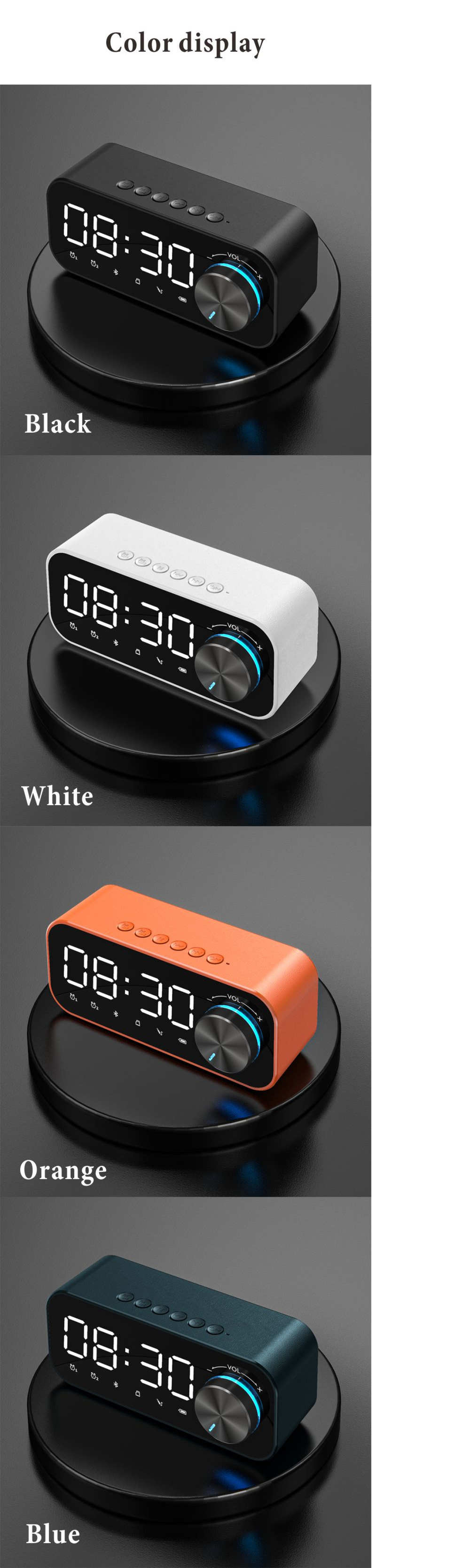 B126-bluetooth-50-Speaker-Alarm-Clock-Night-Light-Multiple-Play-Modes-LED-Display-360deg-Surround-St-1816211-5
