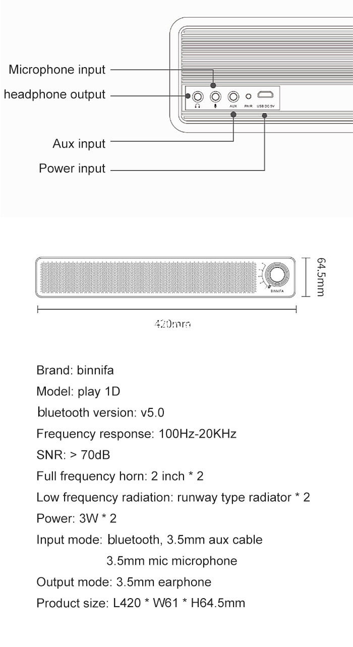 BINNIFA-Play1D-bluetooth-50-Speaker-Desktop-Sound-Bar-Hard-Solution-DSP-Double-Horn-Speaker-USB-Powe-1823996-6