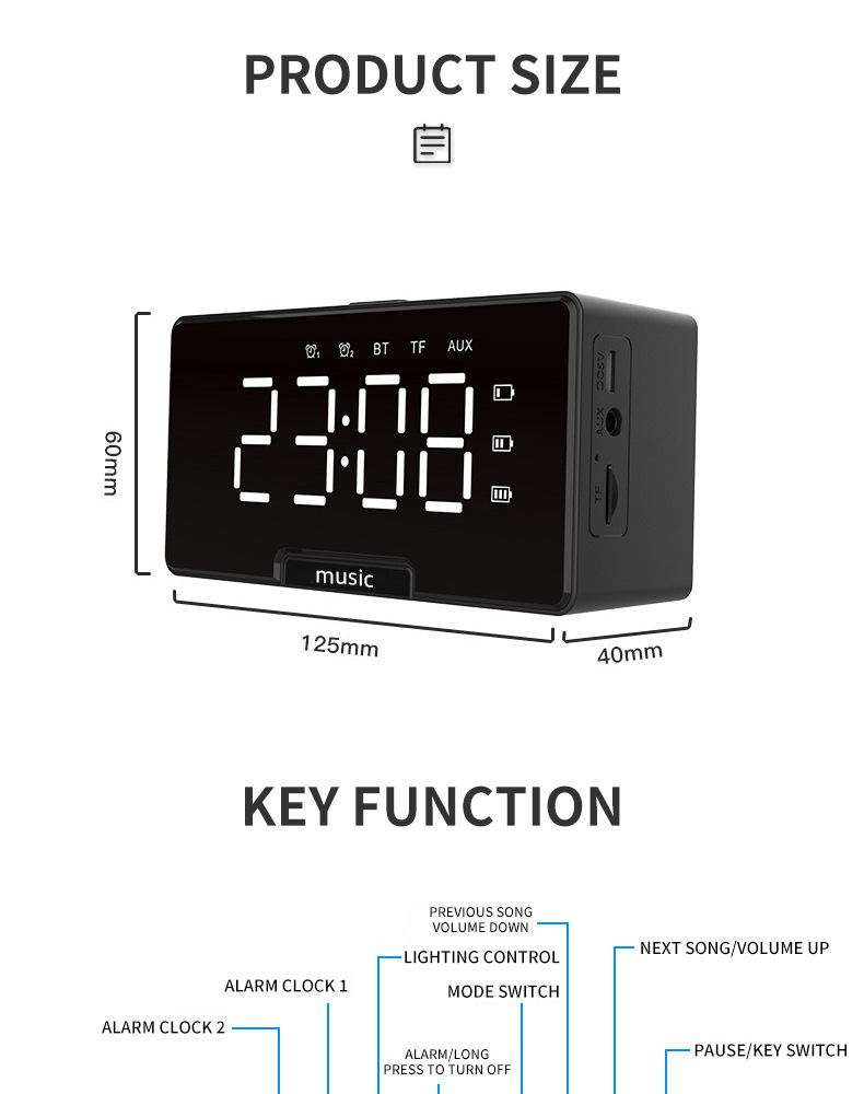 Bakeey-D7-LED-Alarm-Clock-Speaker-Luminous-Multi-function-Retro-bluetooth-50-Loudspeaker-for-Home-De-1844876-10