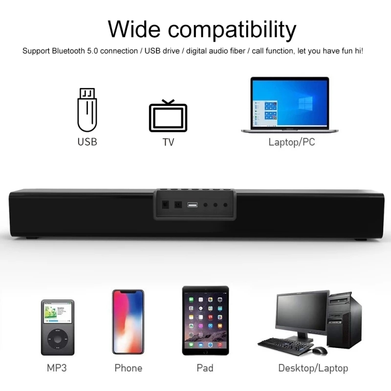 Bakeey-LP-18-20W-bluetooth-Speaker-Soundbar-Stereo-Home-Theater-Soundbar-Rectangle-RGB-Colorful-blue-1882369-5