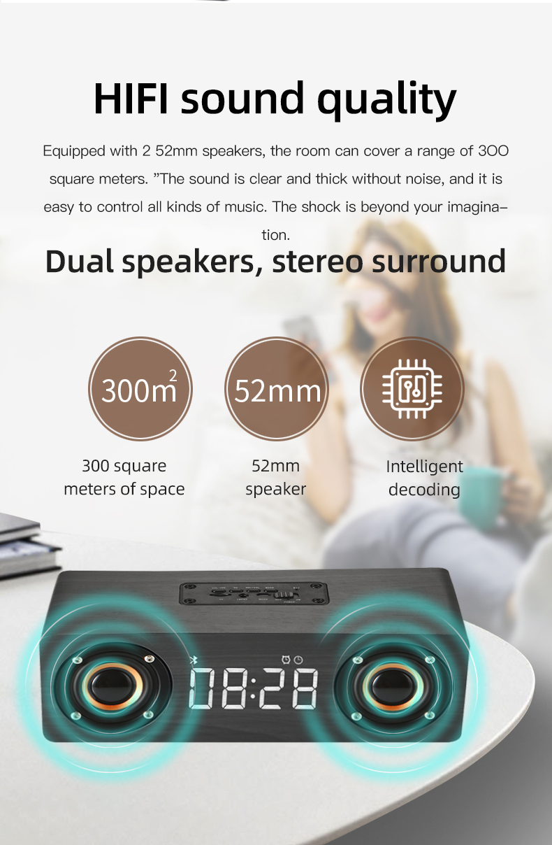 Bakeey-M5C-bluetooth-Speaker-Alarm-Clock-LED-Screen-Display-Voice-Call-Wooden-Box-High-Quality-Music-1840829-5